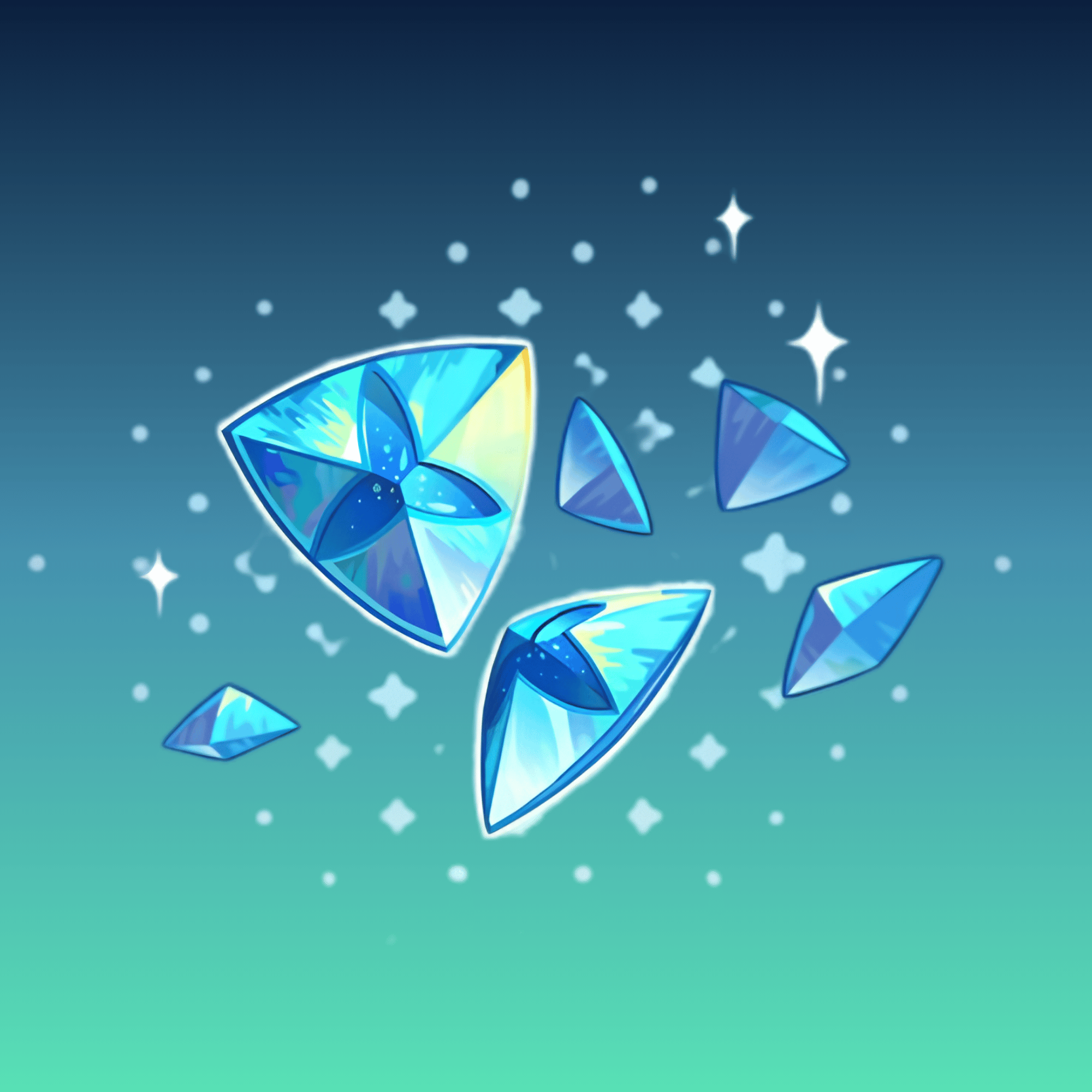 300 + 30 Genesis Crystals