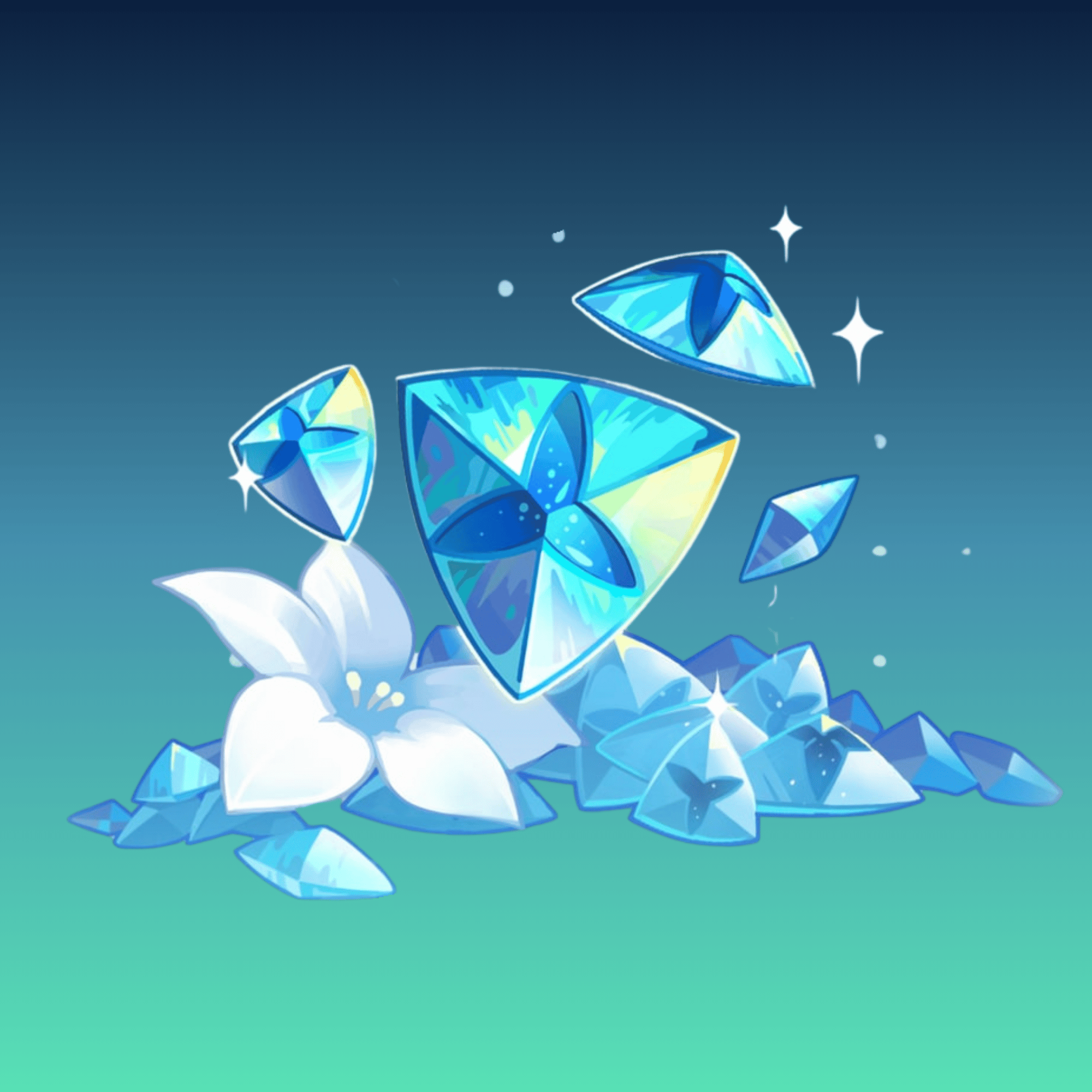 1980 + 260 Genesis Crystals