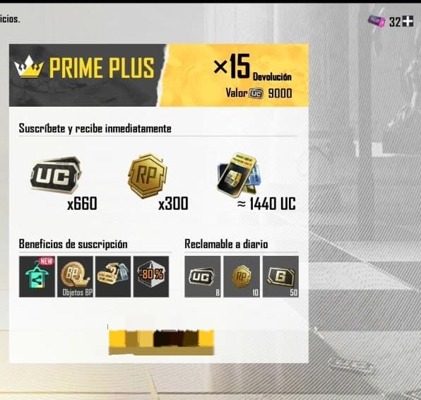 Prime Plus 1 Mes